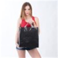 BORSA SHOPPING CON SOFFIETTO